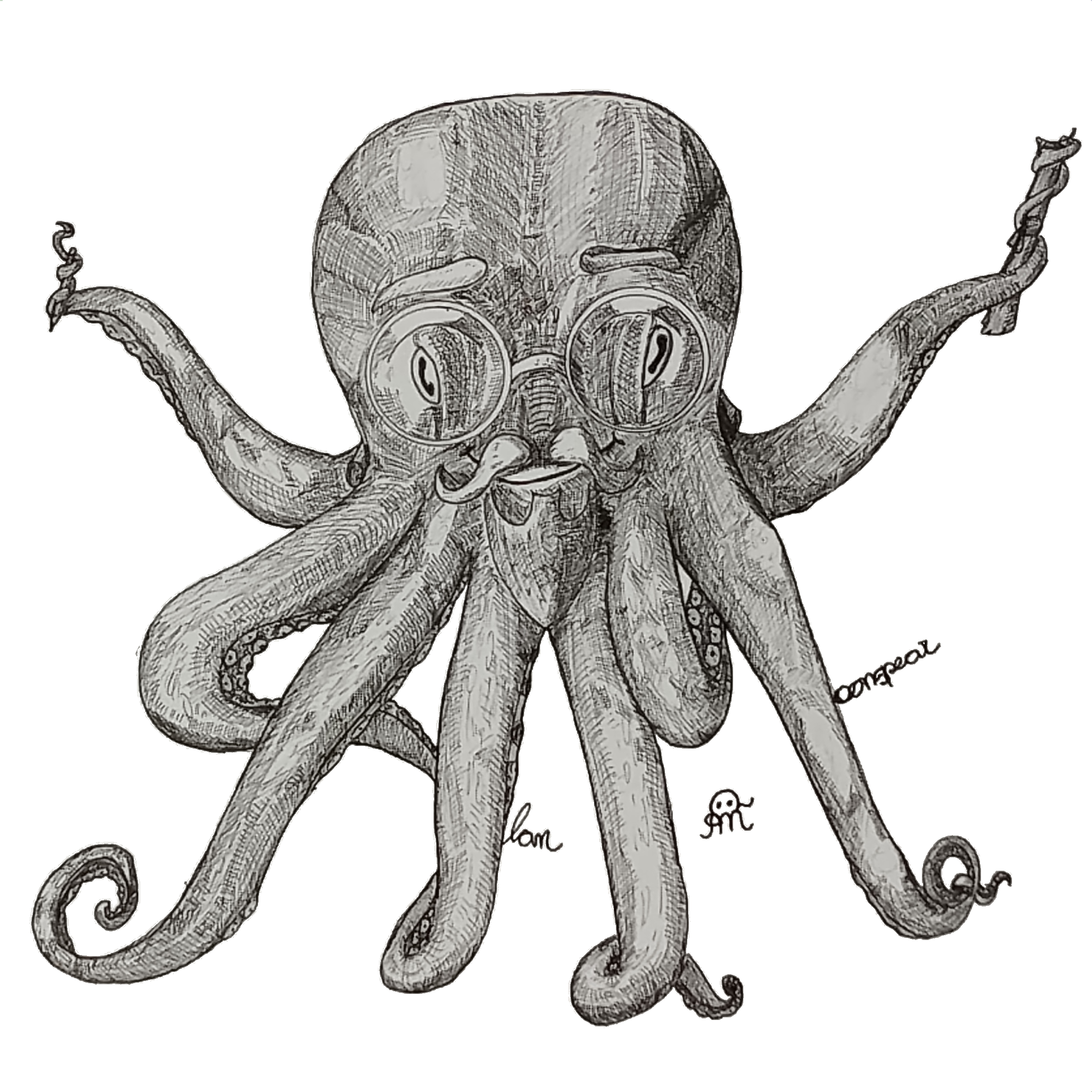 Alan Moonspear's Mascot (octopus)